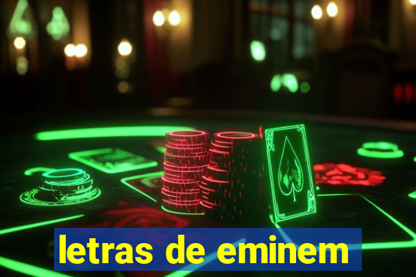 letras de eminem